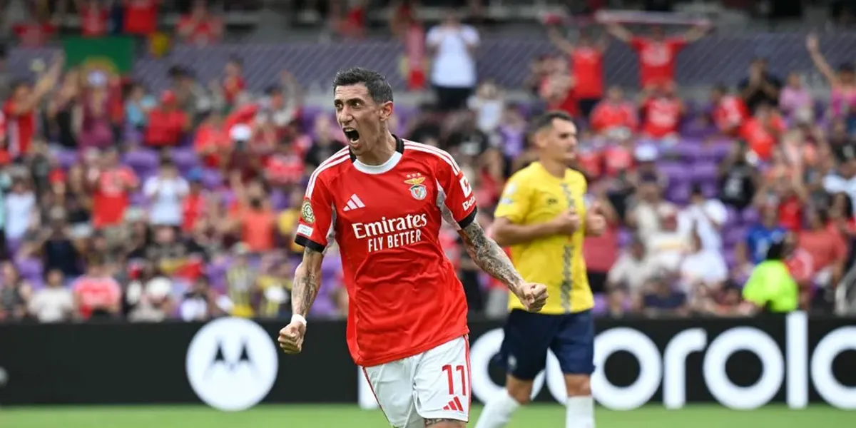 Di Maria Cetak Dua Gol saat Benfica Hancurkan Auckland City
